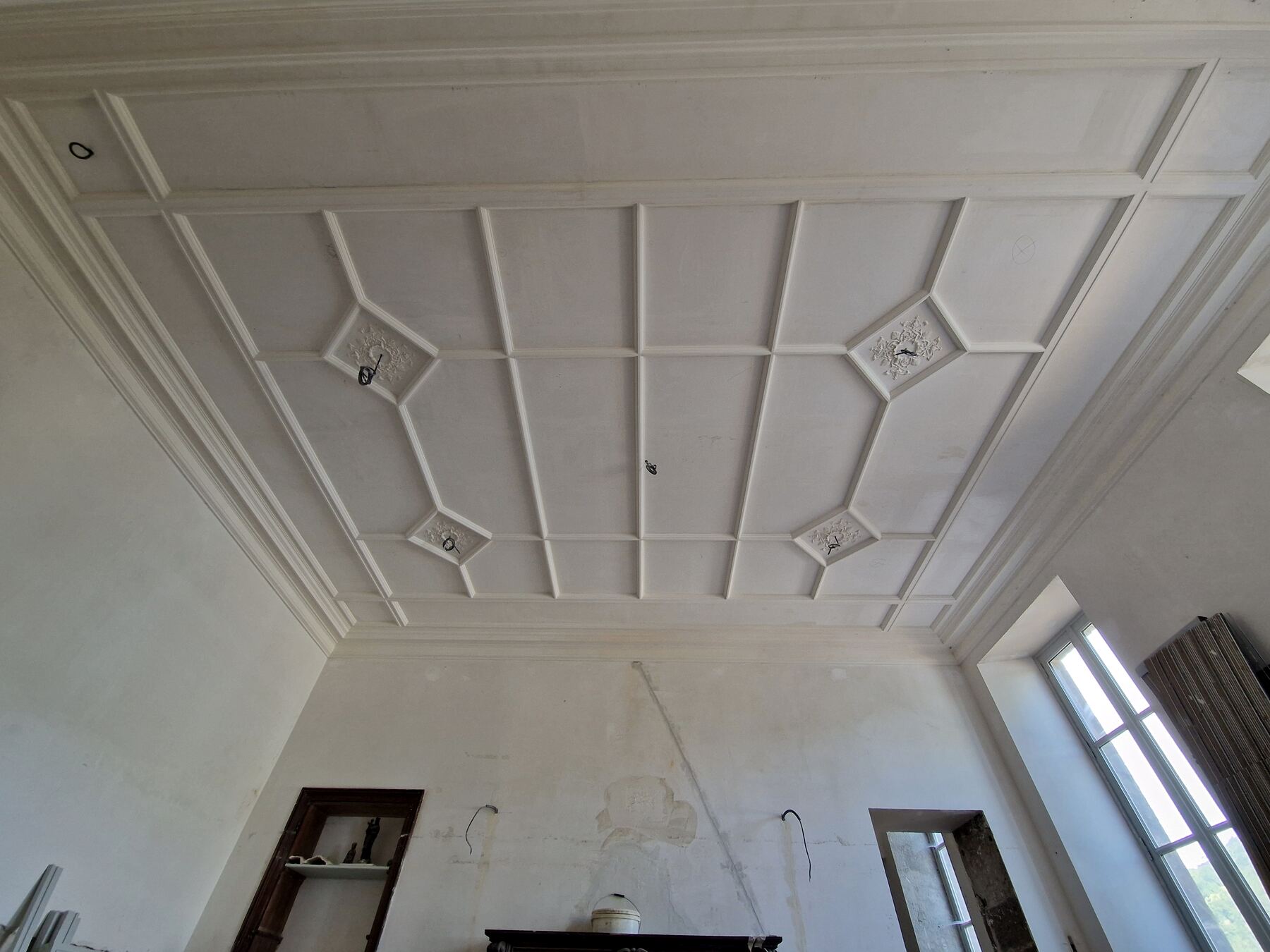 Restauration du plâtre ancien